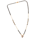Delicate Crystal Mangalsutra Necklace
