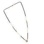 Radiant Halo Mangalsutra Necklace