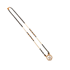 Elegant Floral Mangalsutra Necklace