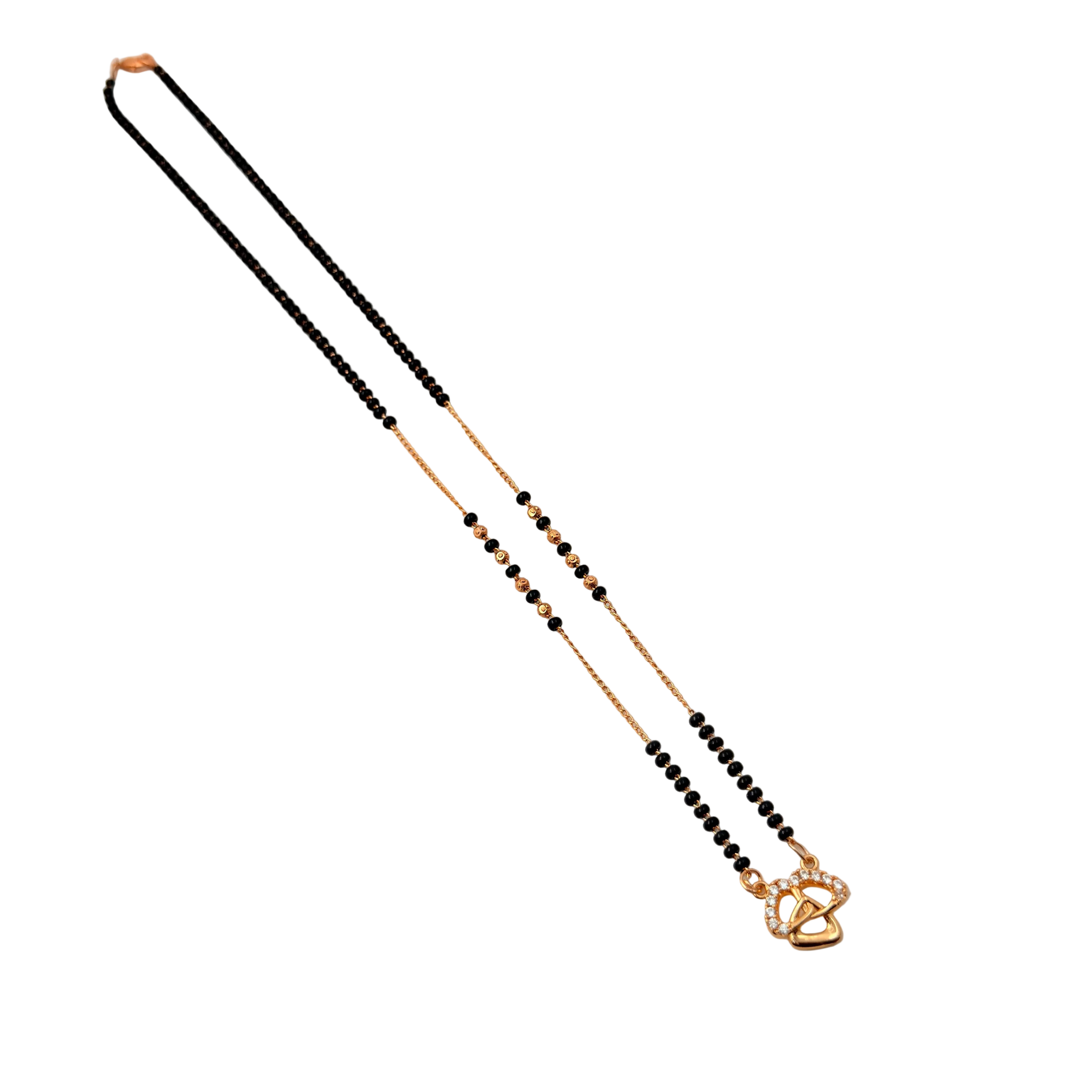 Charming Bow Mangalsutra Necklace