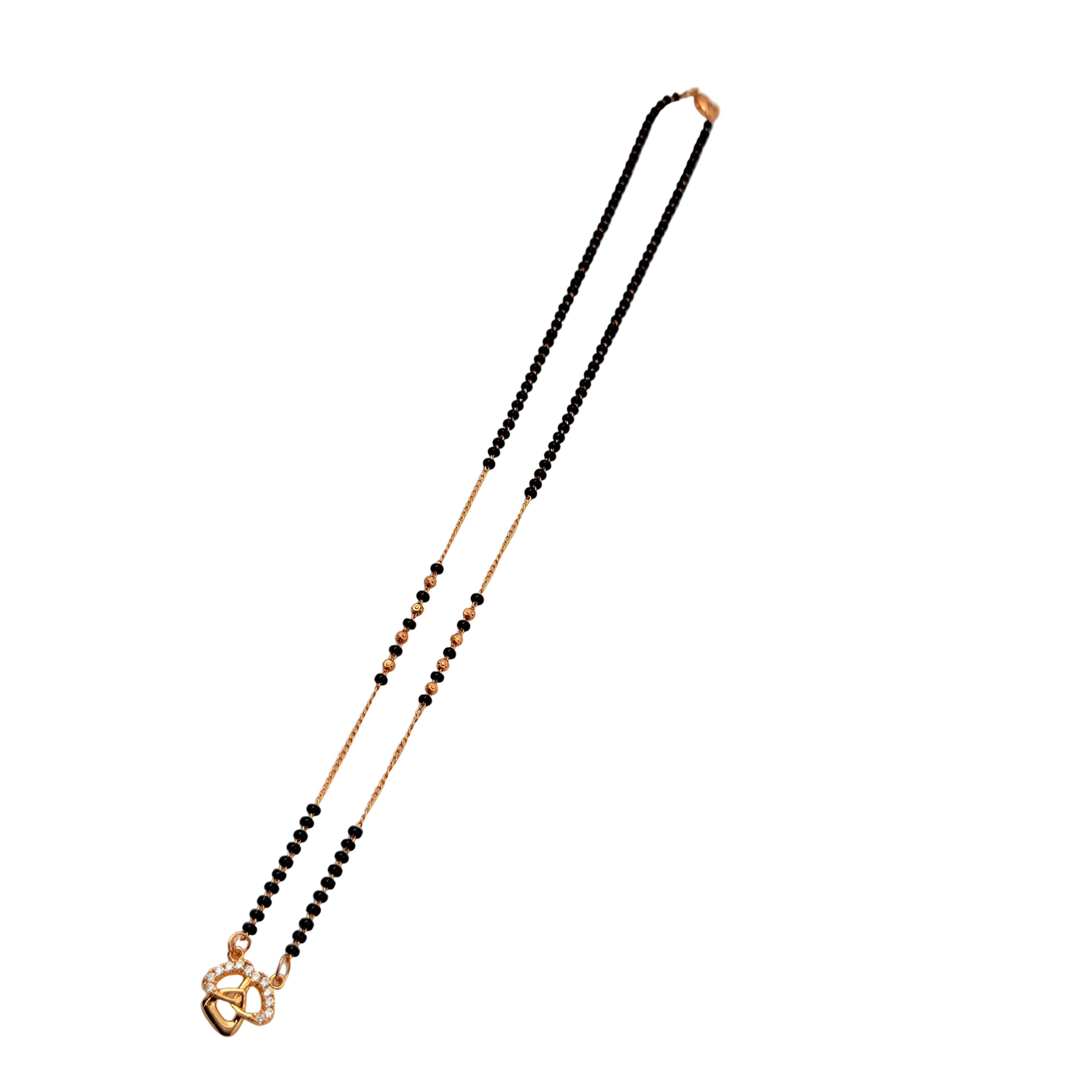 Charming Bow Mangalsutra Necklace