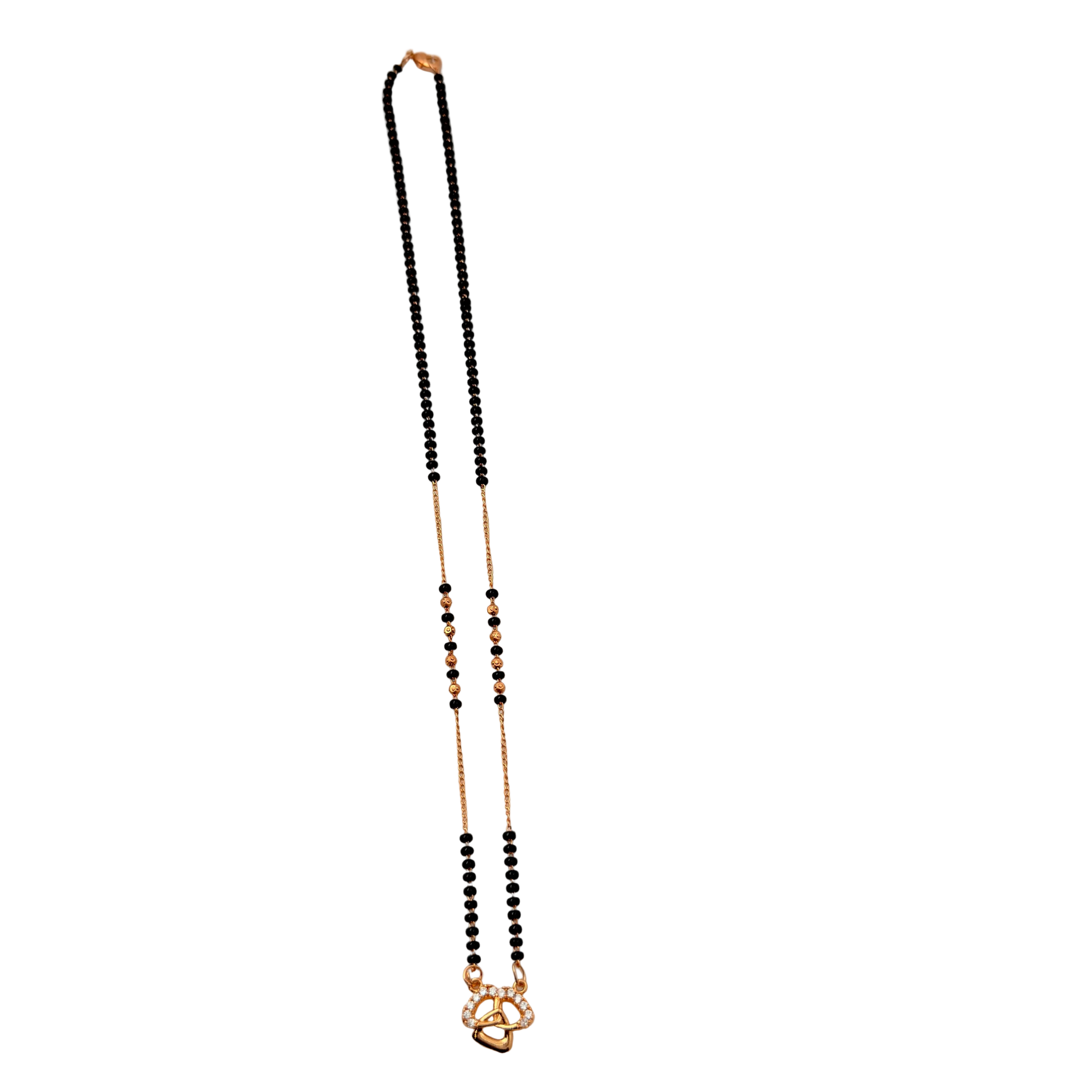 Charming Bow Mangalsutra Necklace