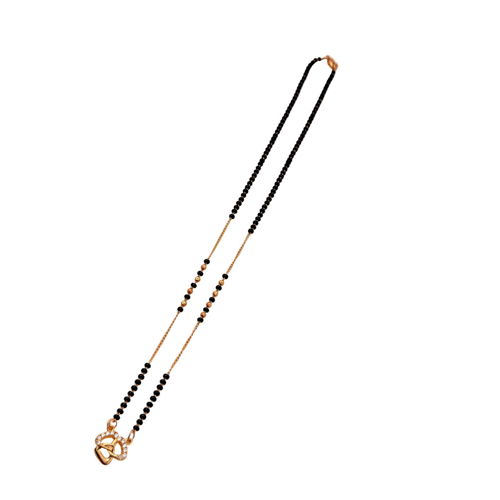 Charming Bow Mangalsutra Necklace