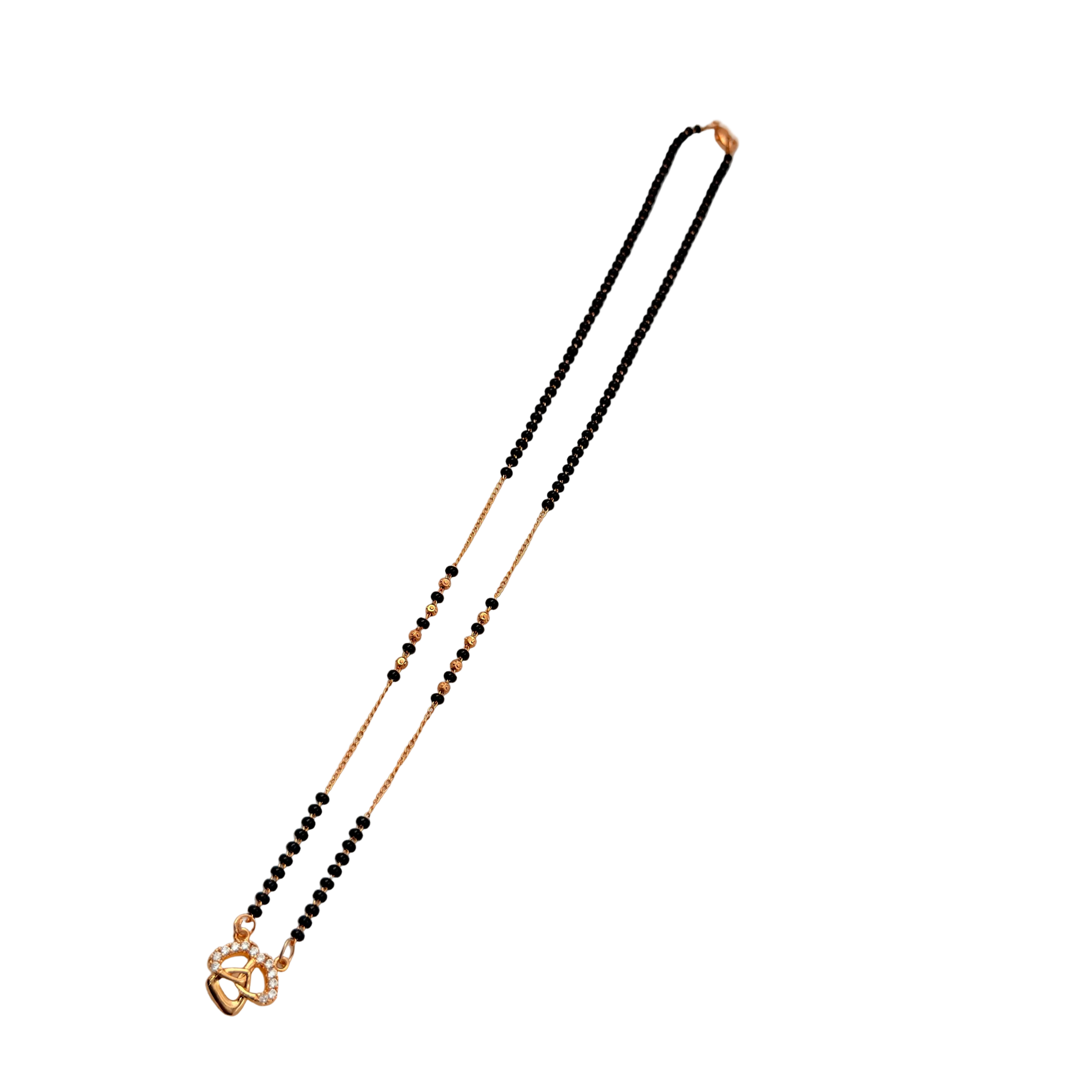 Charming Bow Mangalsutra Necklace
