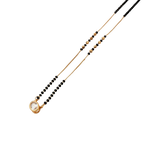 Radiant Solitaire Mangalsutra Necklace