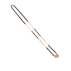 Radiant Solitaire Mangalsutra Necklace