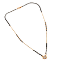 Radiant Solitaire Mangalsutra Necklace