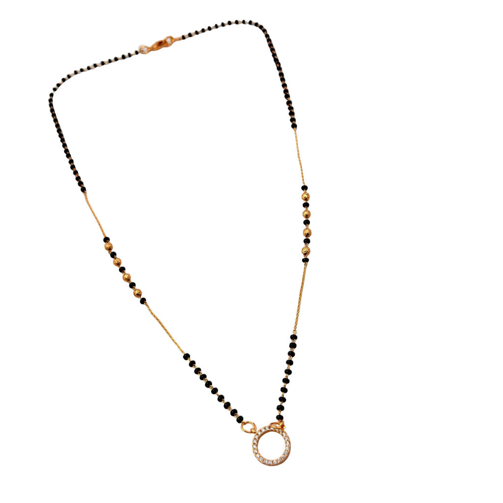 Celeste Halo Mangalsutra Necklace