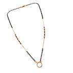 Celeste Halo Mangalsutra Necklace