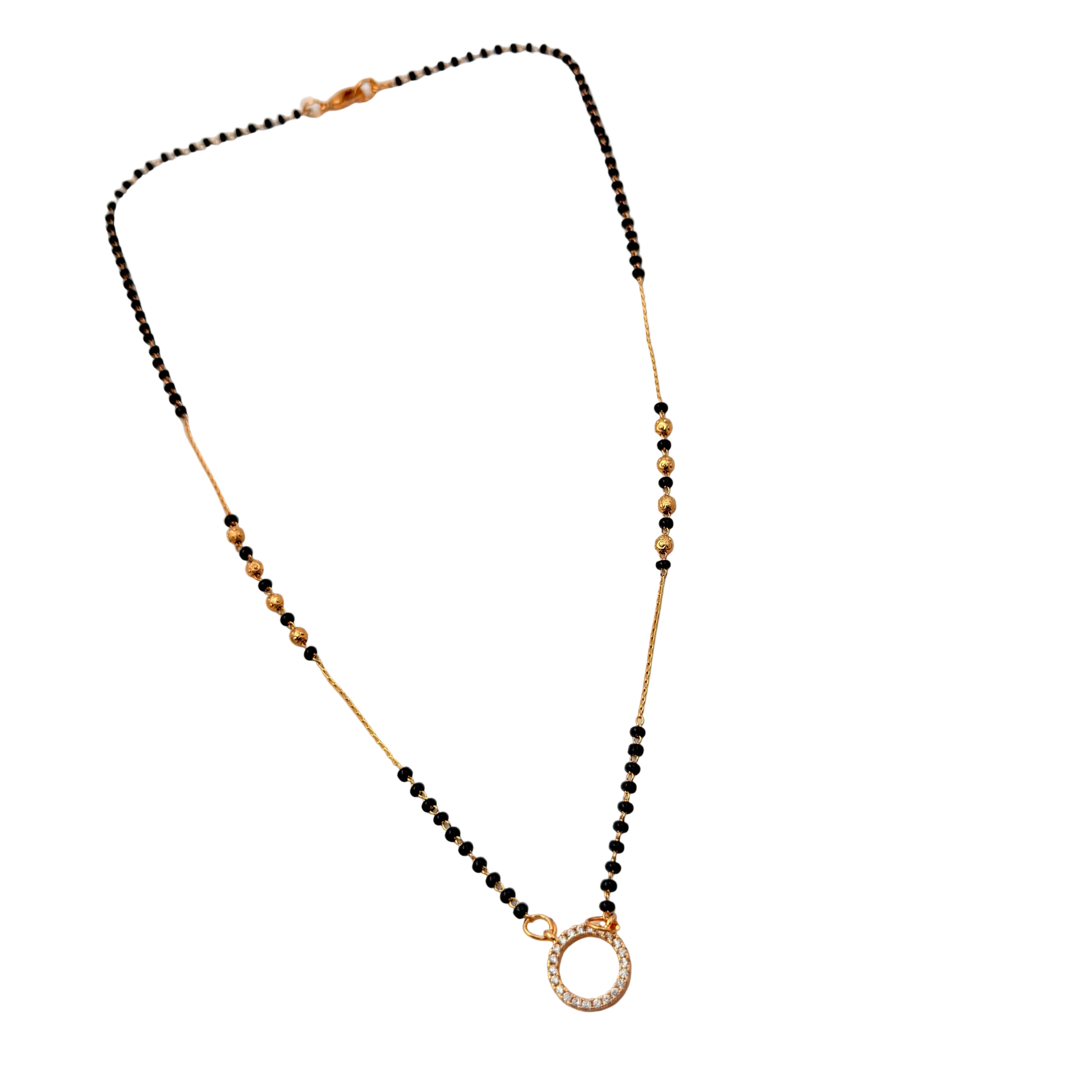 Celeste Halo Mangalsutra Necklace