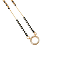 Celeste Halo Mangalsutra Necklace