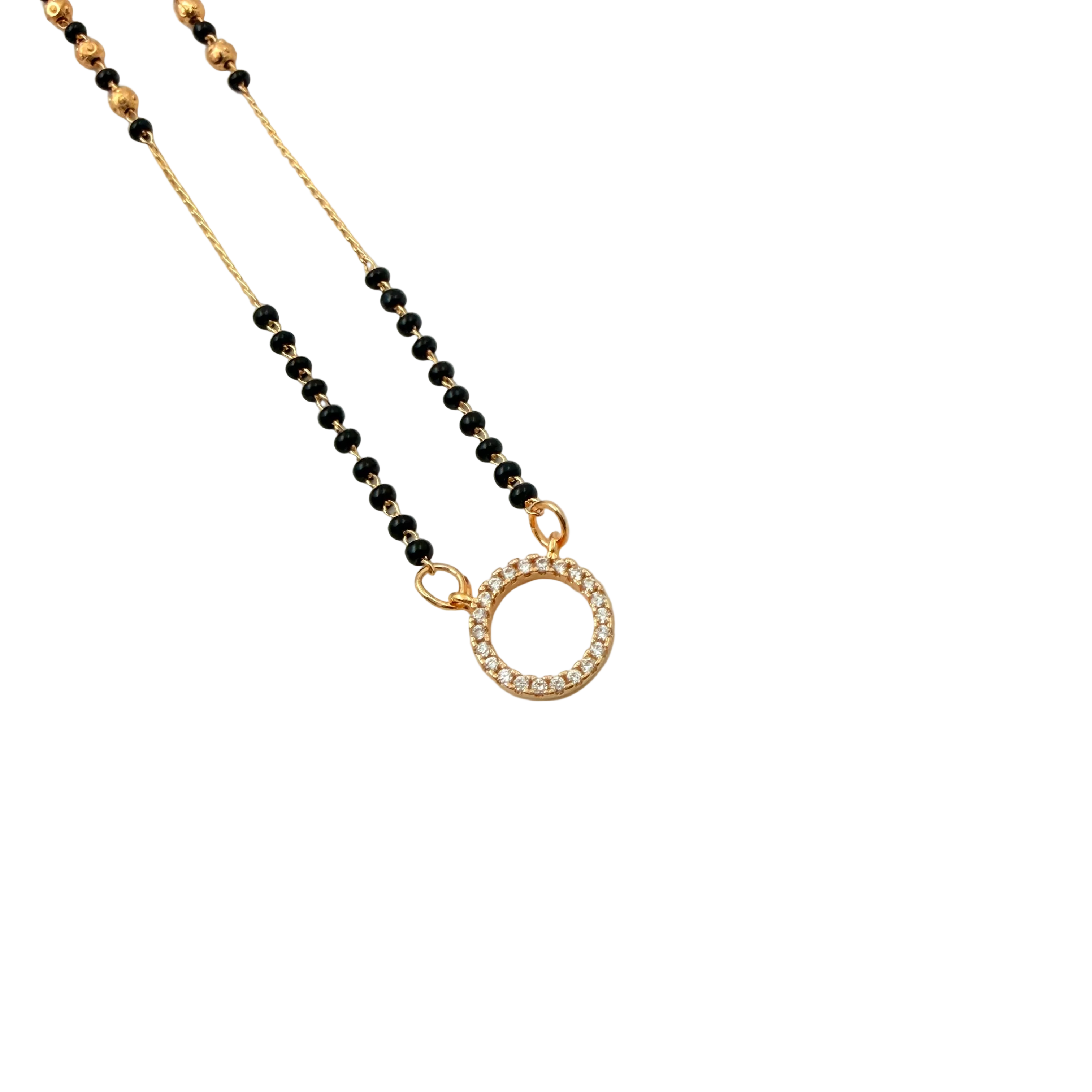 Celeste Halo Mangalsutra Necklace