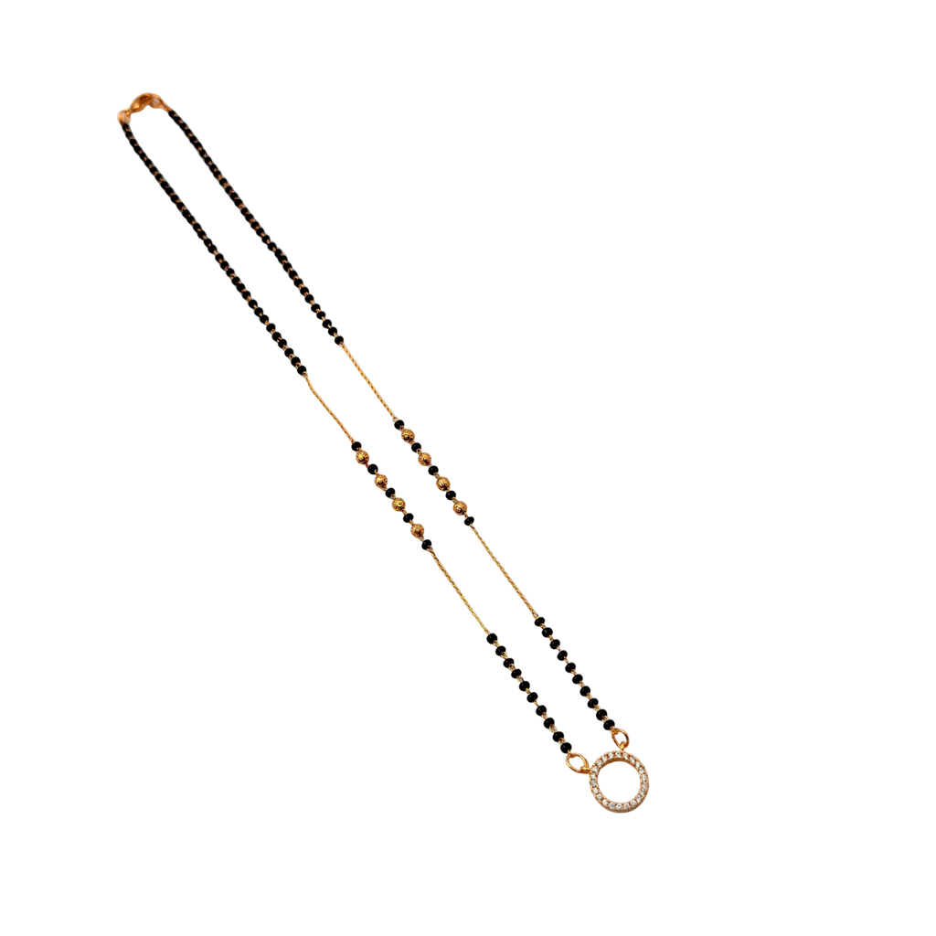Celeste Halo Mangalsutra Necklace
