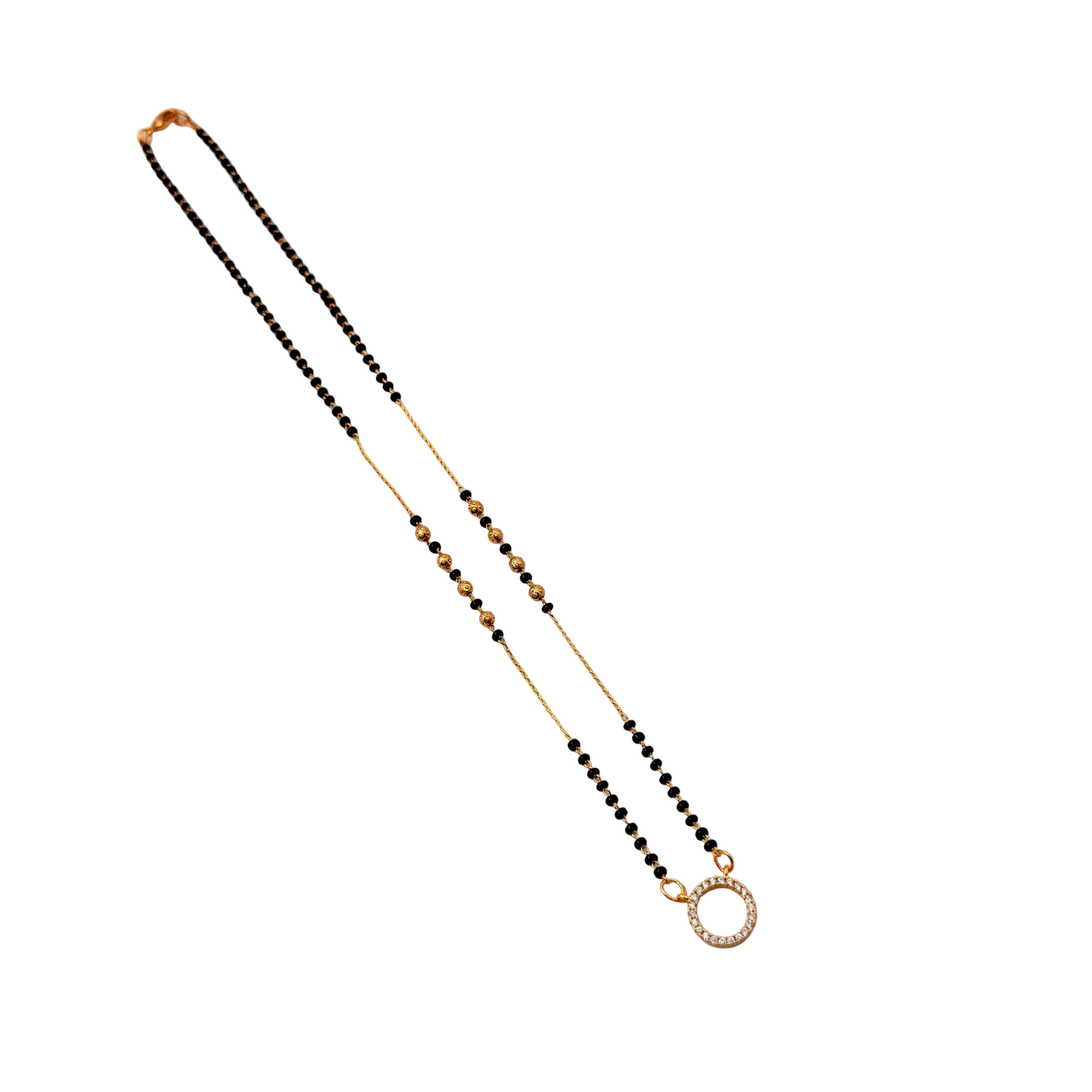 Celeste Halo Mangalsutra Necklace