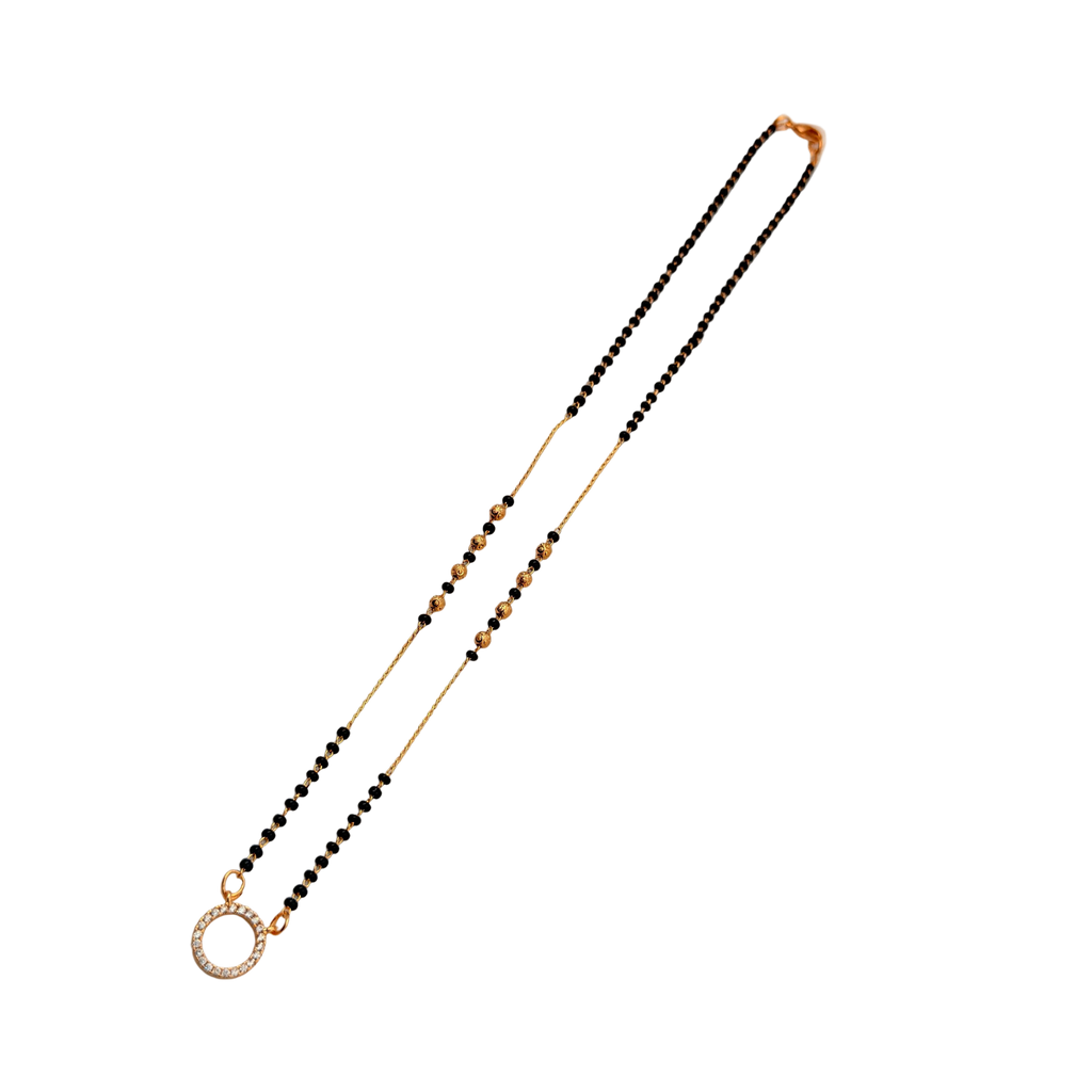 Celeste Halo Mangalsutra Necklace