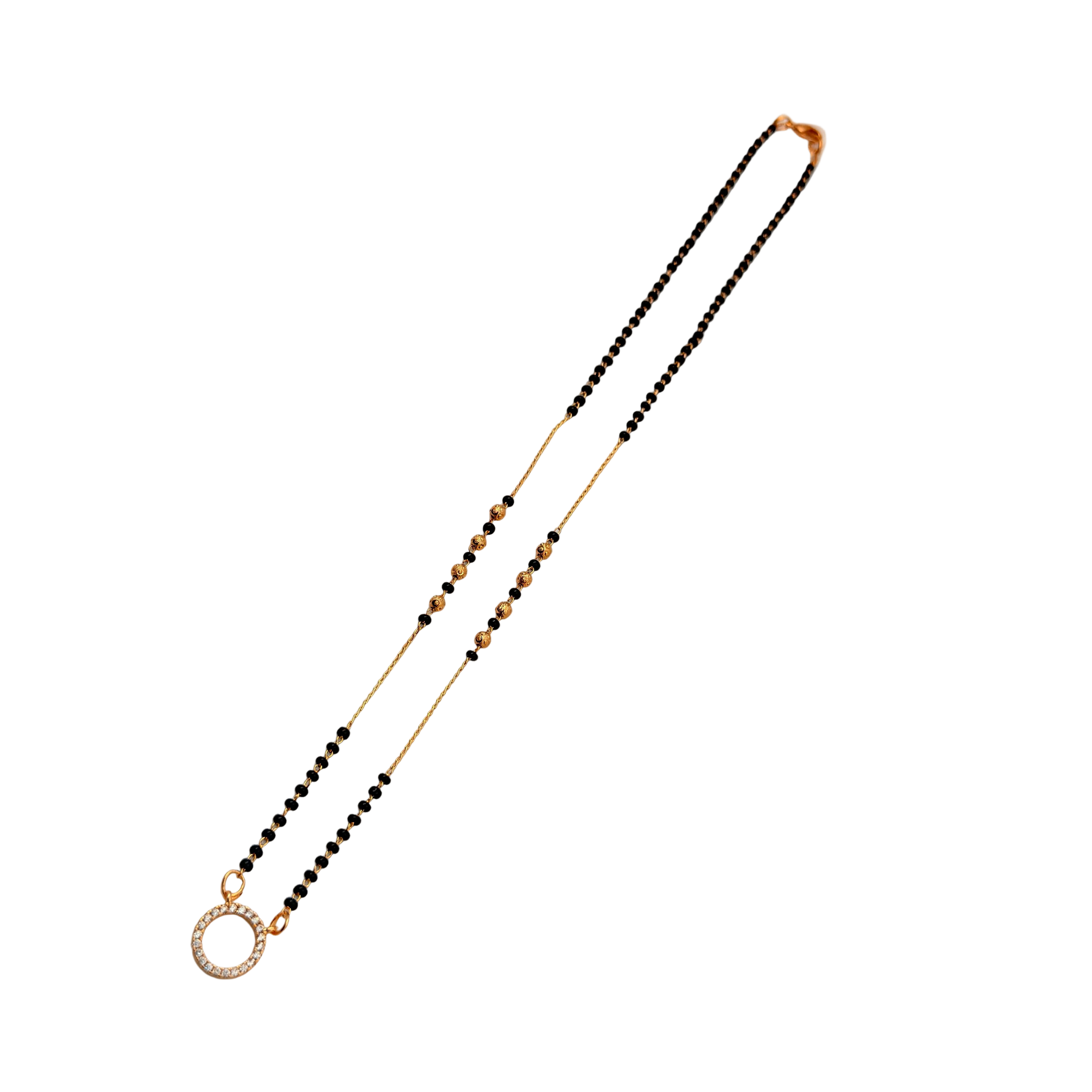 Celeste Halo Mangalsutra Necklace