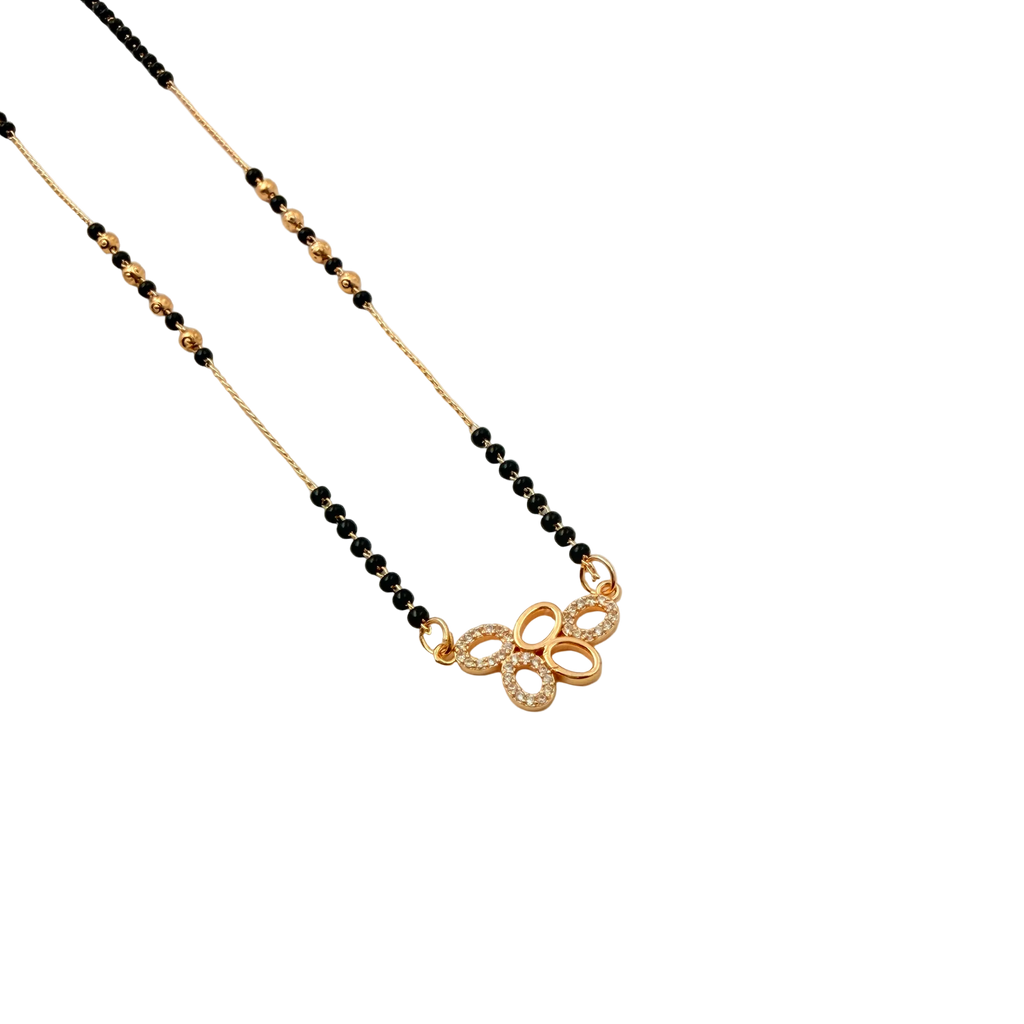 Aurielle Clover Mangalsutra Necklace