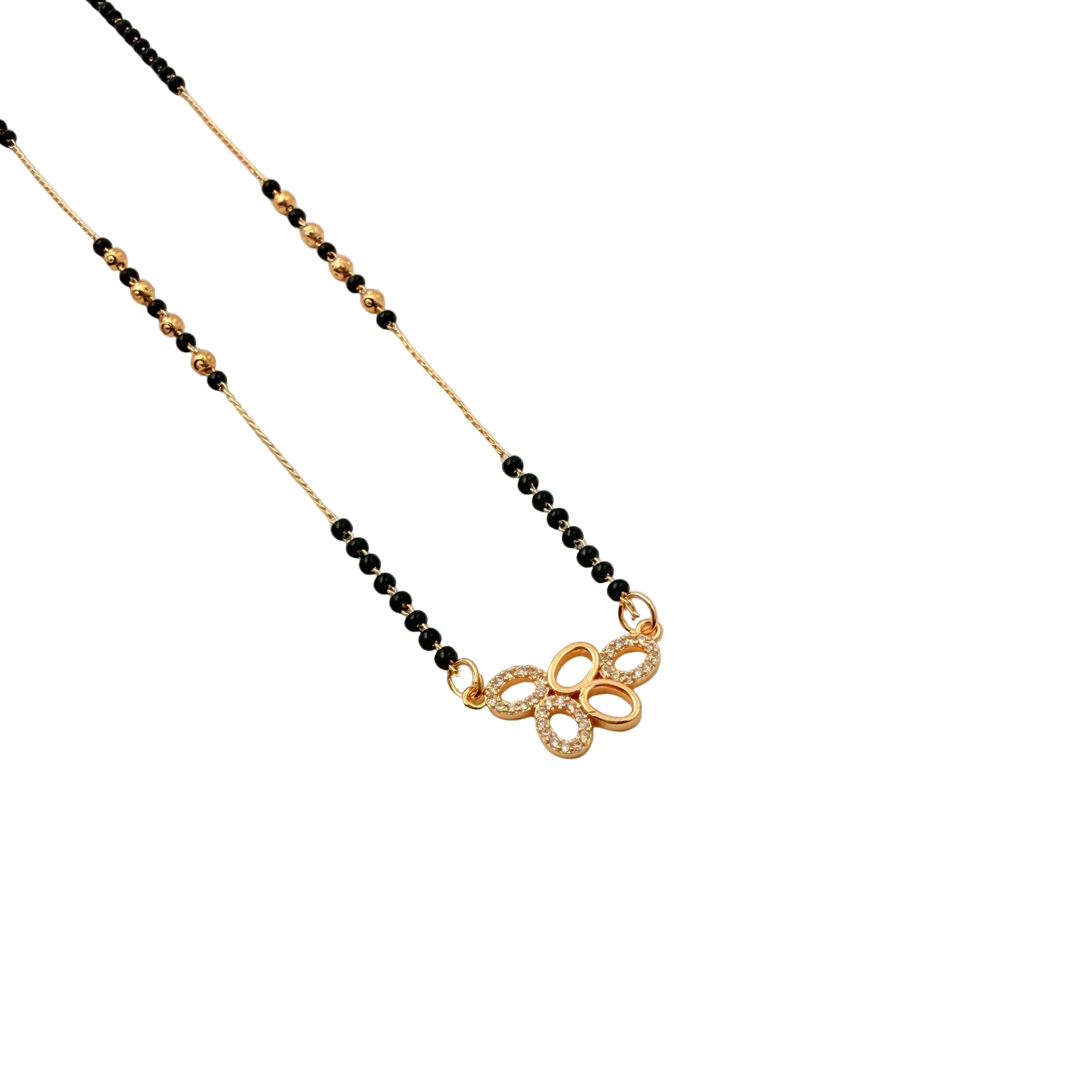 Aurielle Clover Mangalsutra Necklace