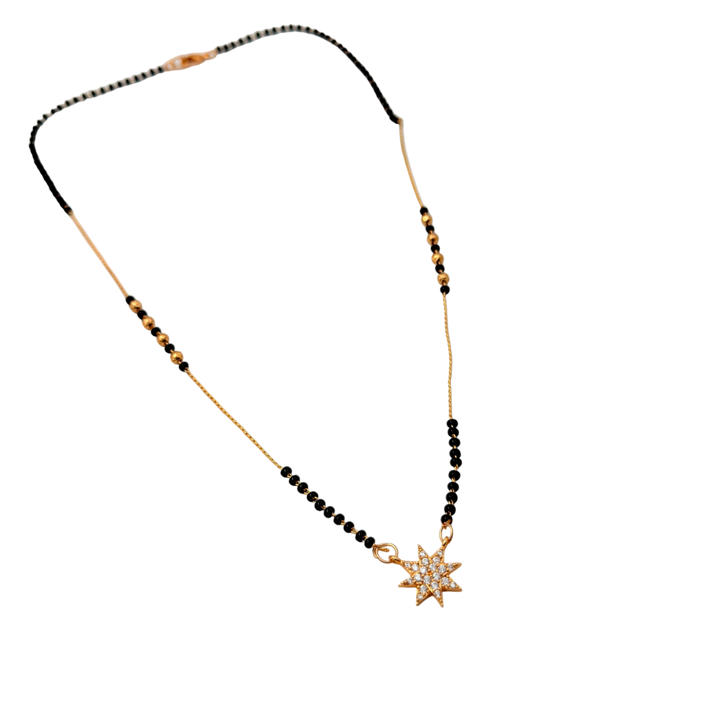 Stellar Spark Mangalsutra Necklace