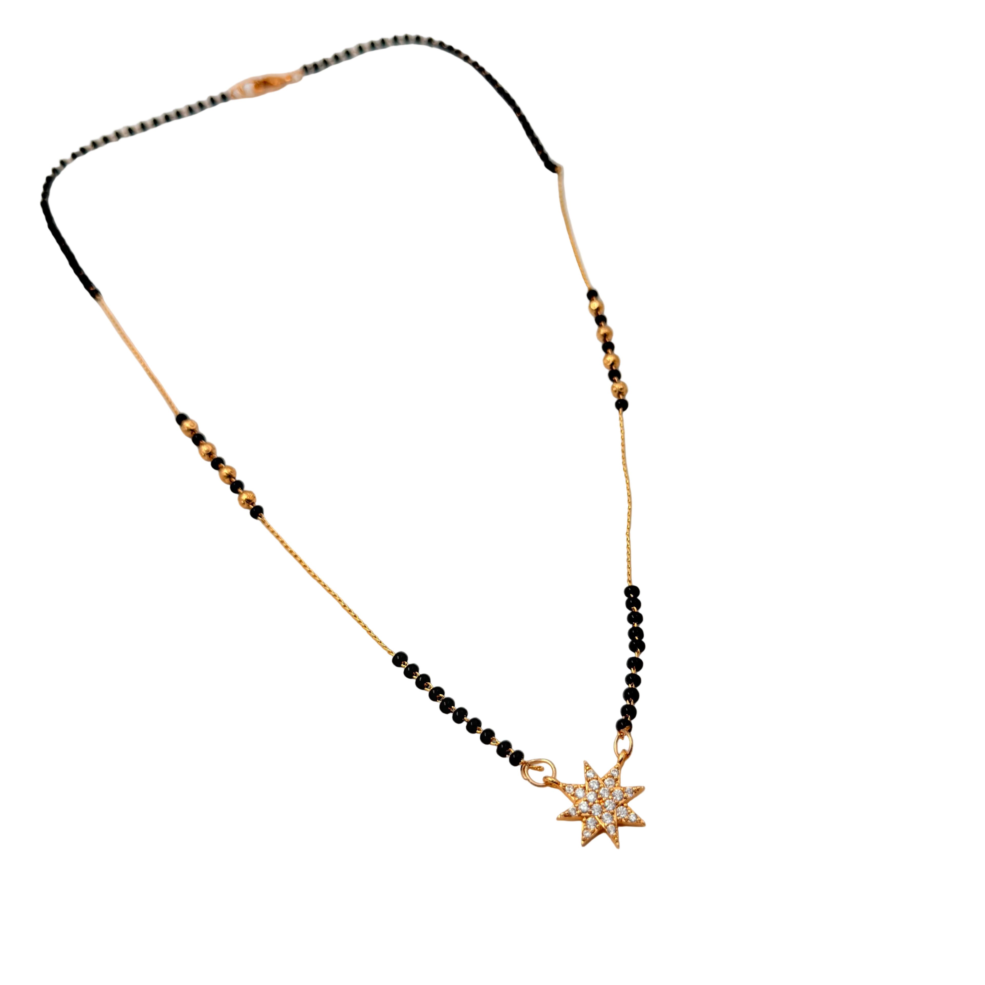 Stellar Spark Mangalsutra Necklace