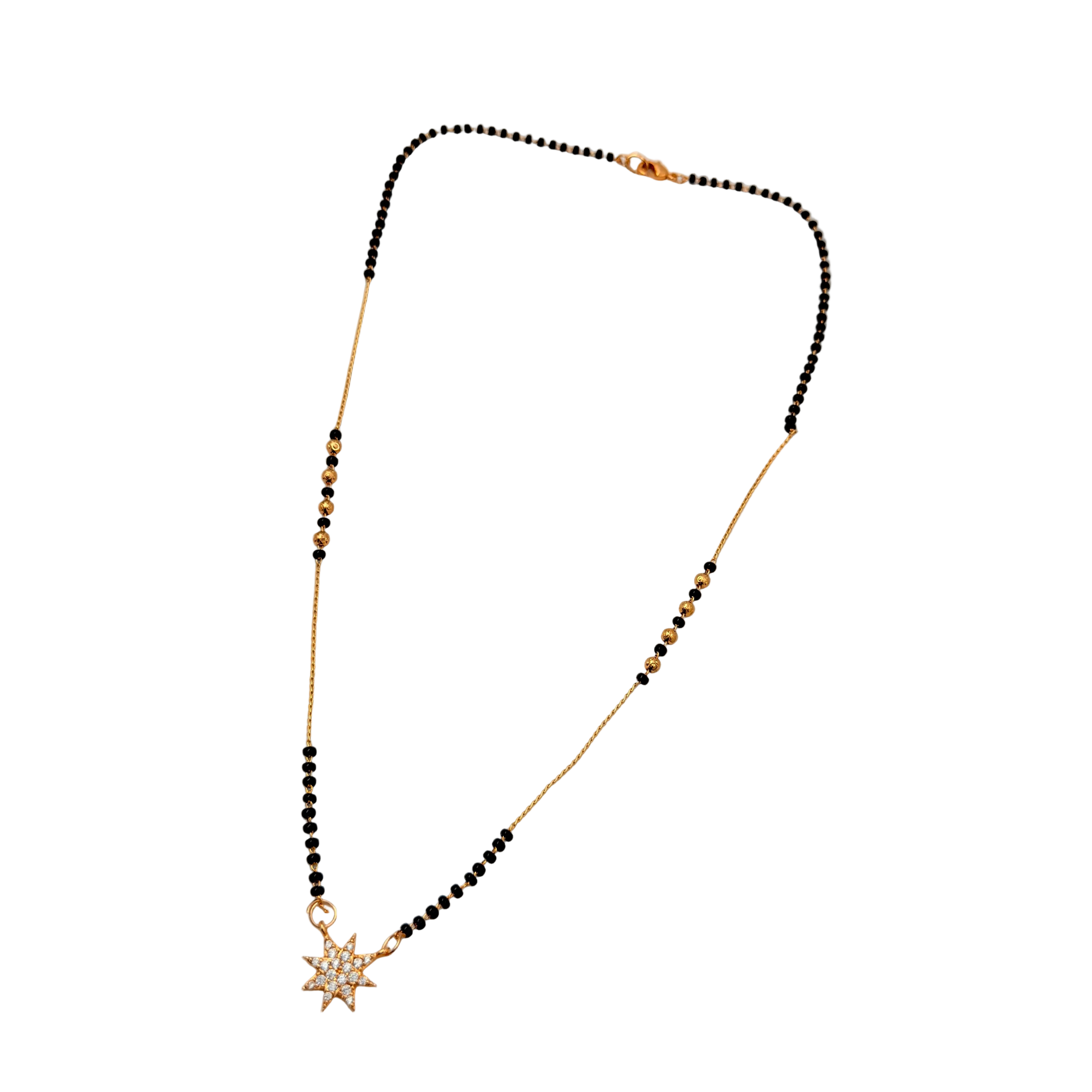 Stellar Spark Mangalsutra Necklace