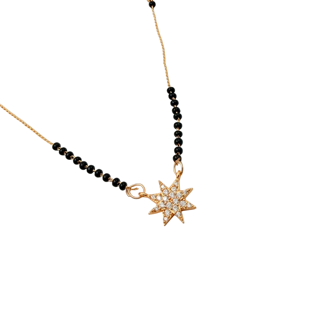 Stellar Spark Mangalsutra Necklace