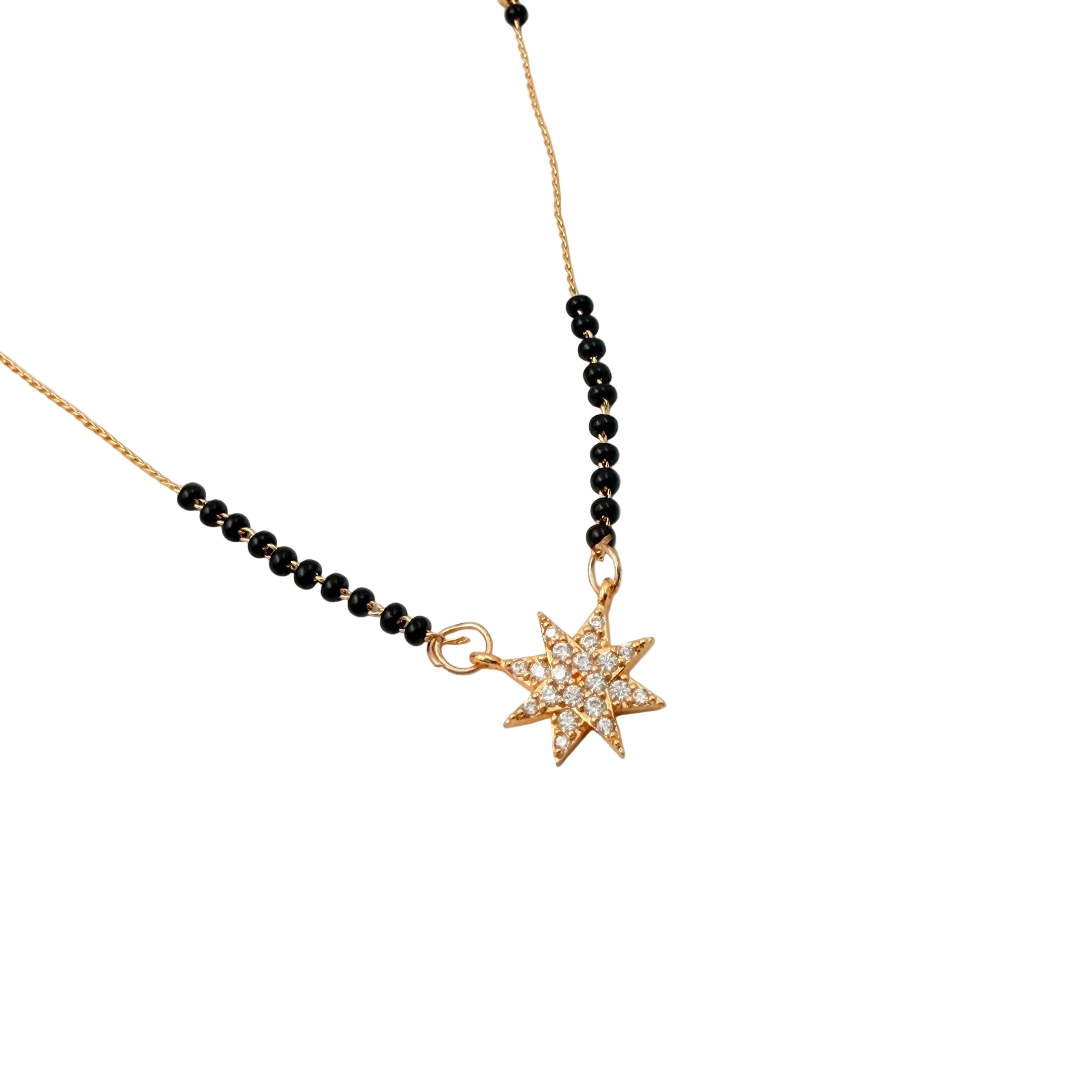 Stellar Spark Mangalsutra Necklace