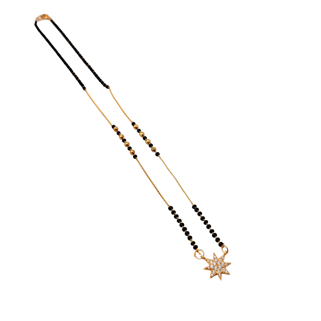 Stellar Spark Mangalsutra Necklace