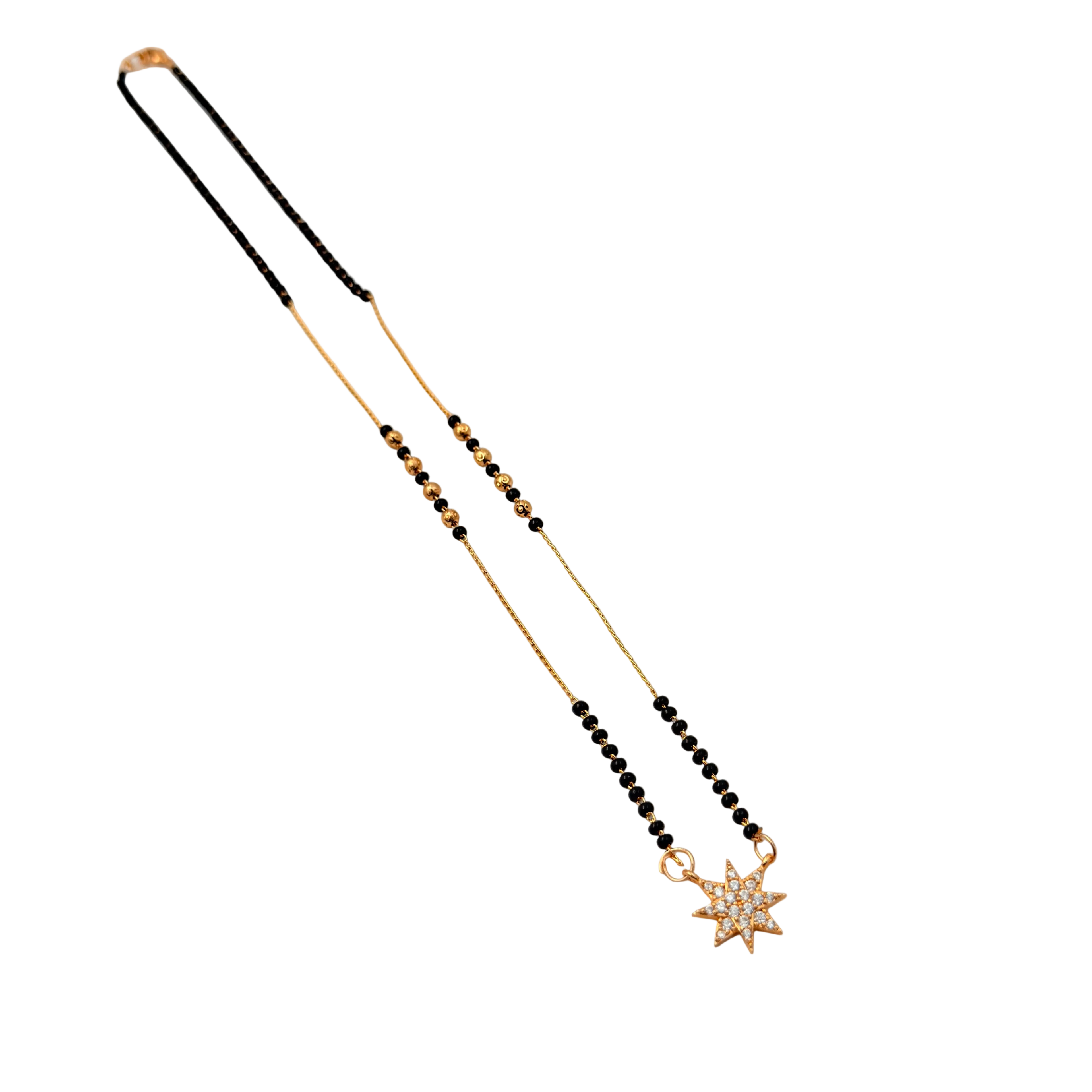 Stellar Spark Mangalsutra Necklace