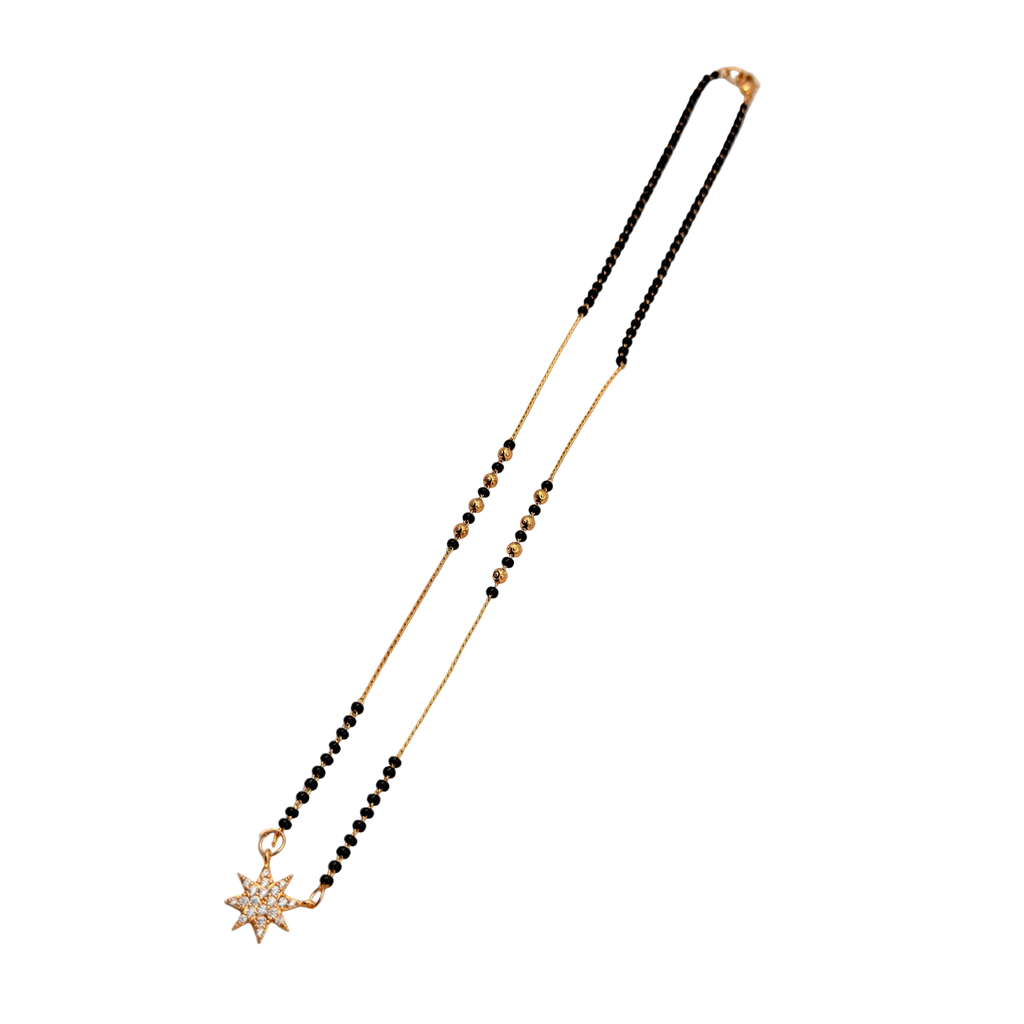 Stellar Spark Mangalsutra Necklace
