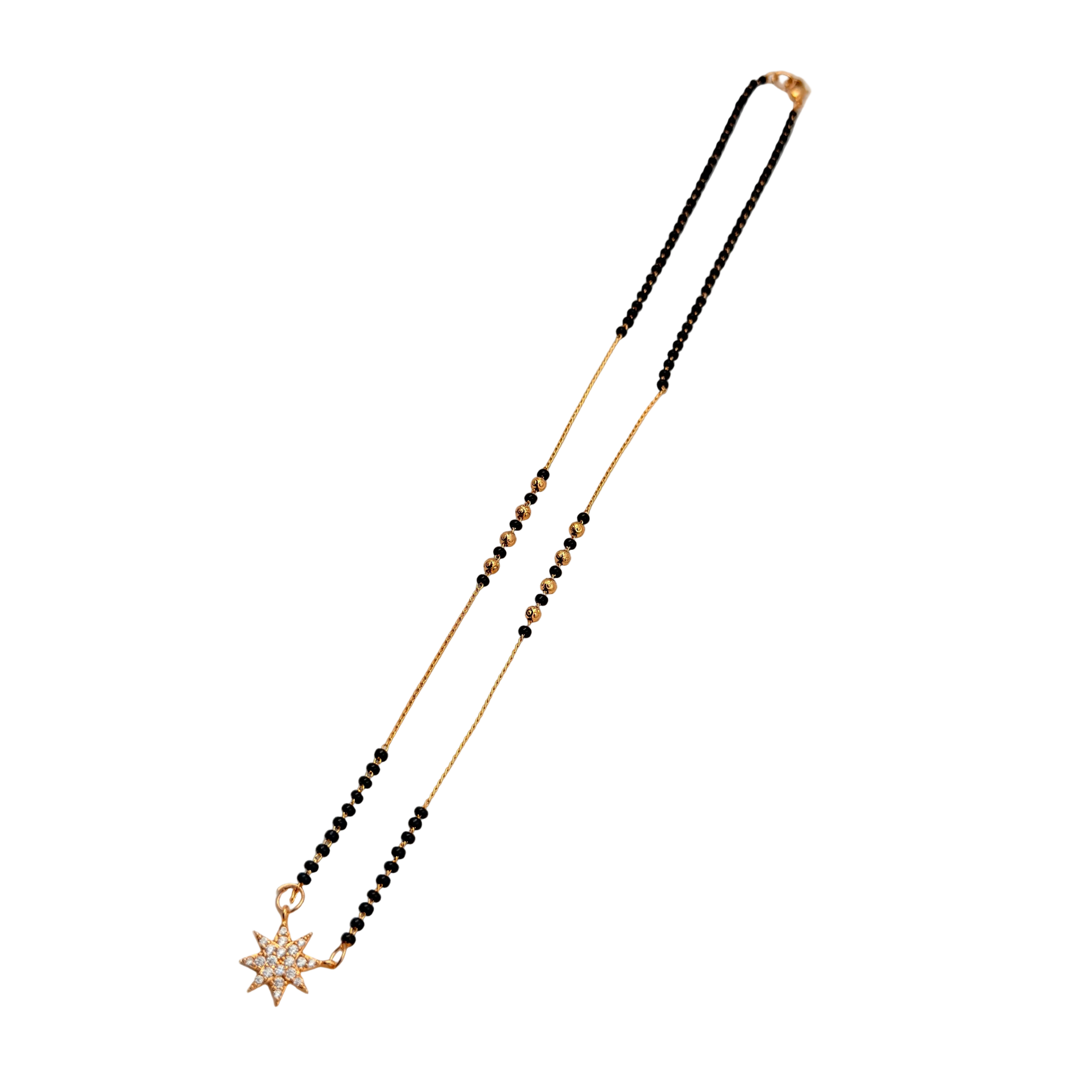 Stellar Spark Mangalsutra Necklace