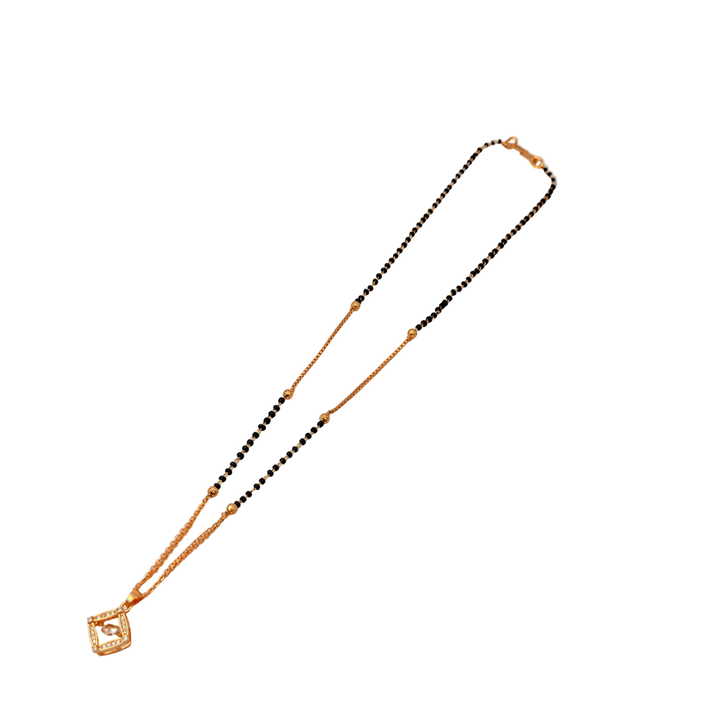 Luna Frame Mangalsutra Necklace
