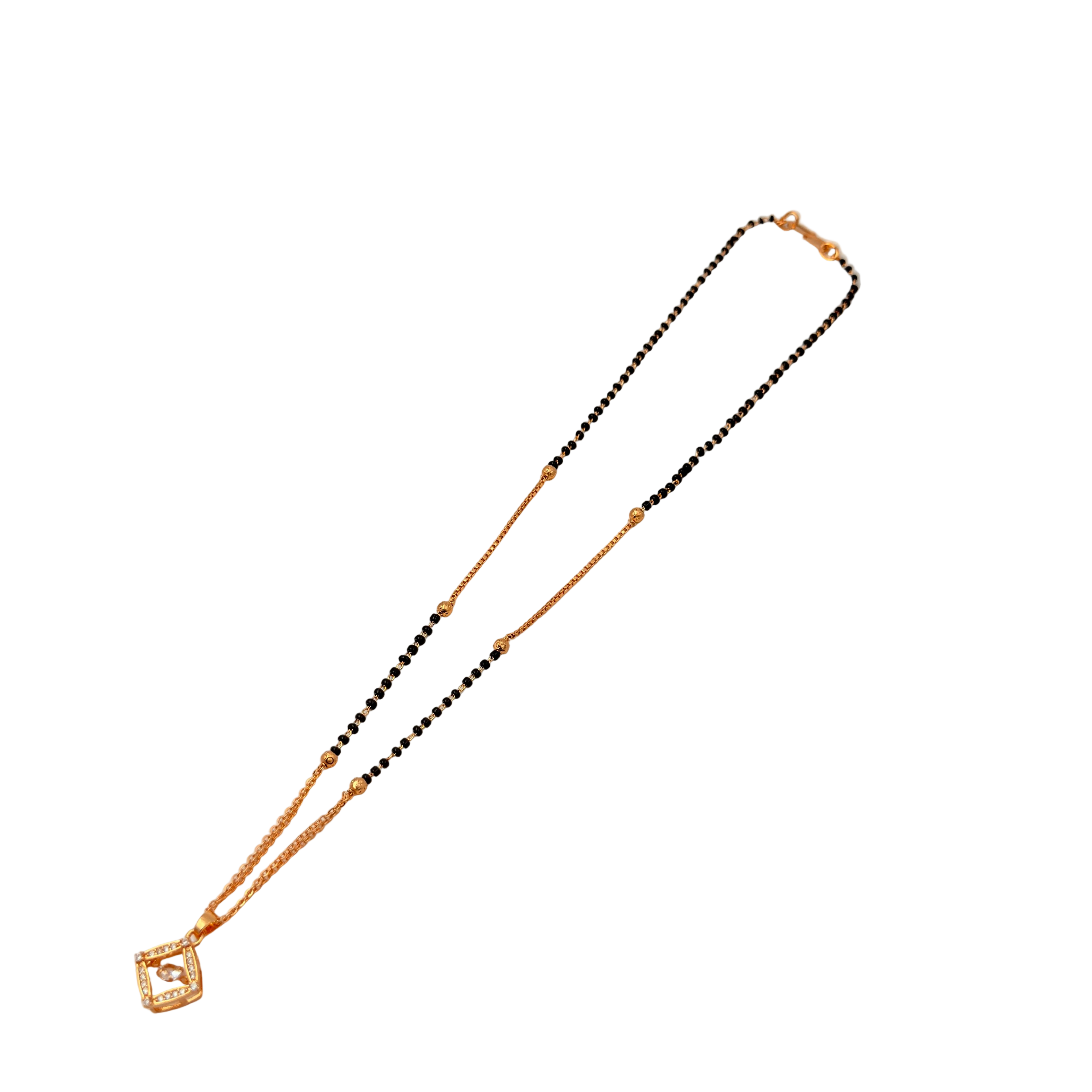 Luna Frame Mangalsutra Necklace