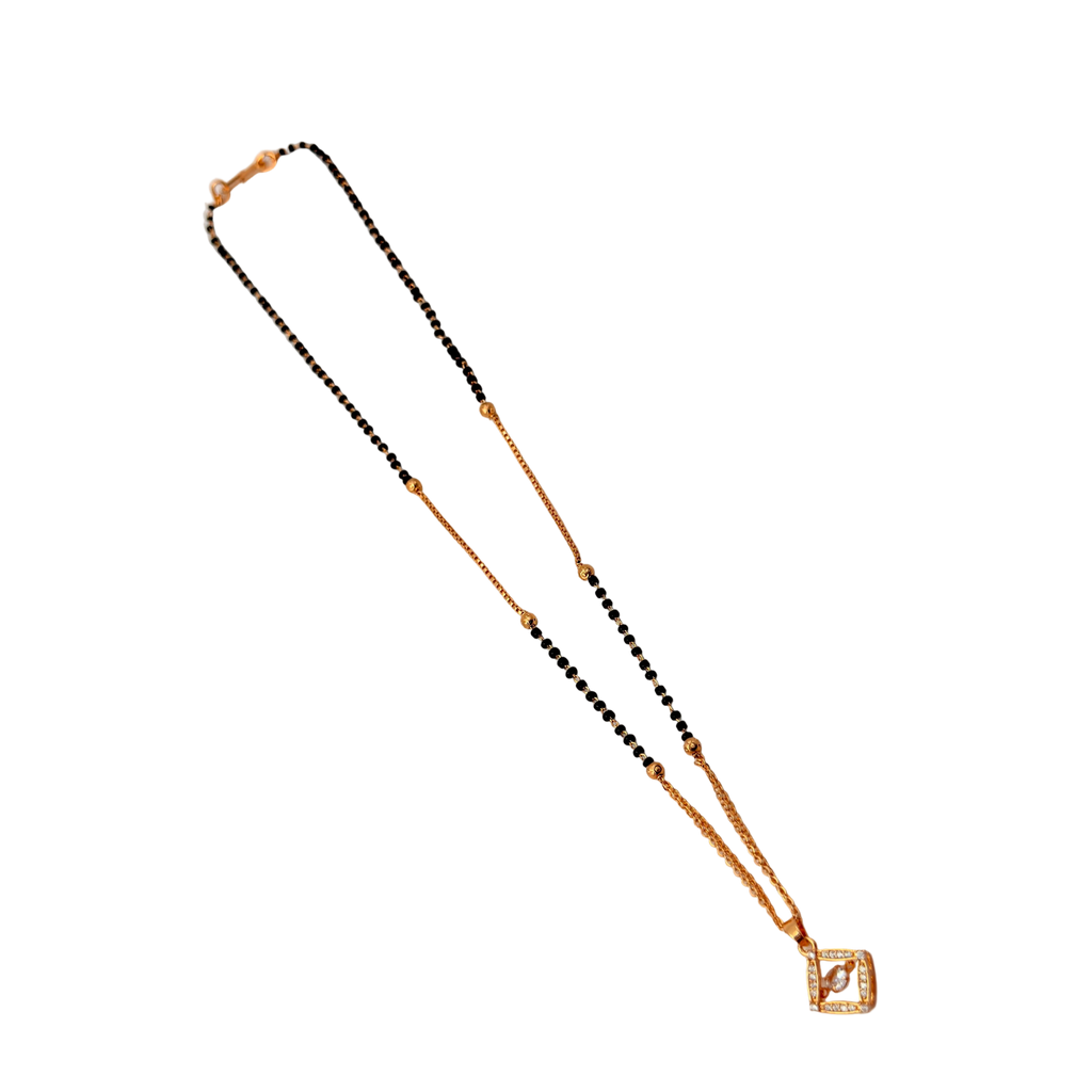 Luna Frame Mangalsutra Necklace