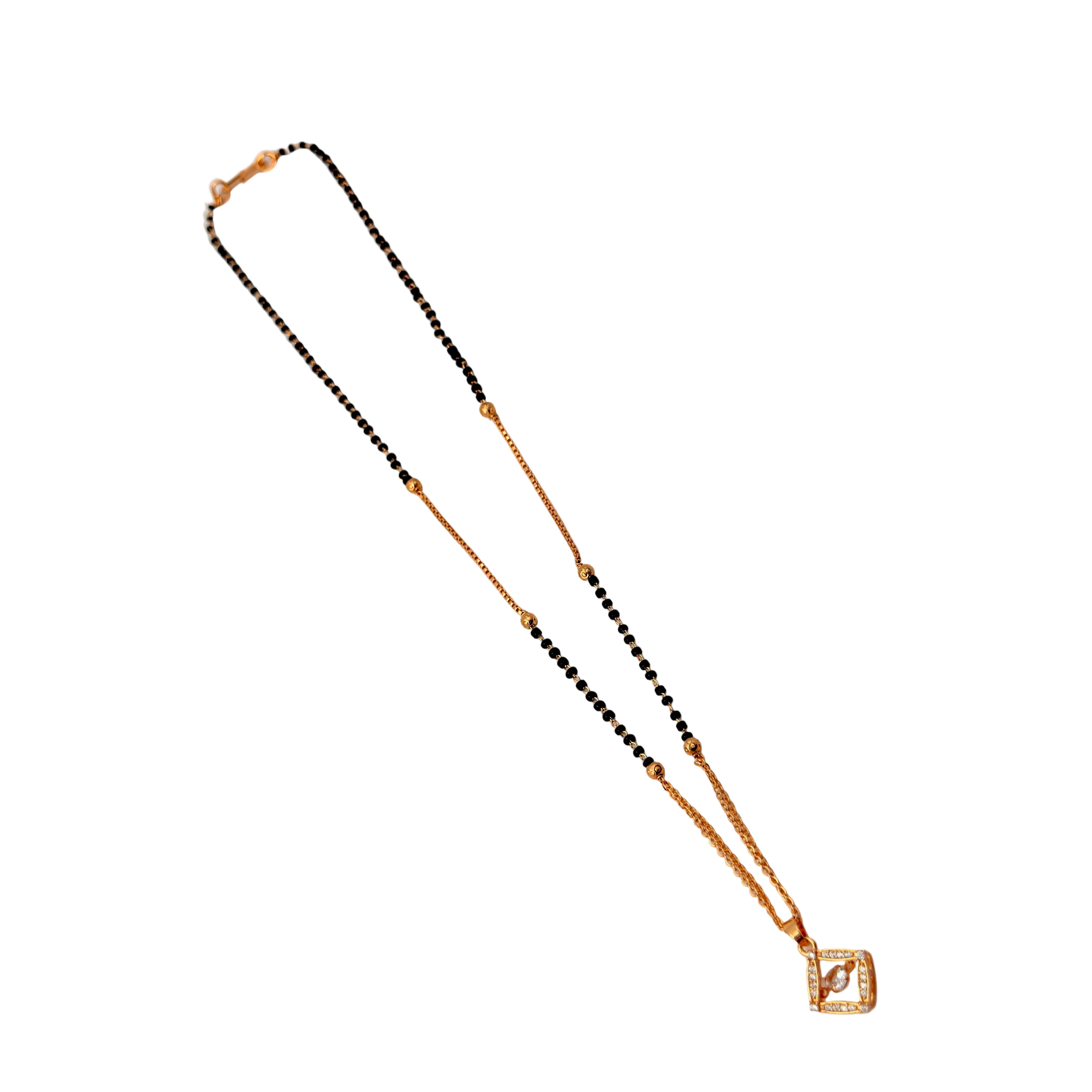 Luna Frame Mangalsutra Necklace
