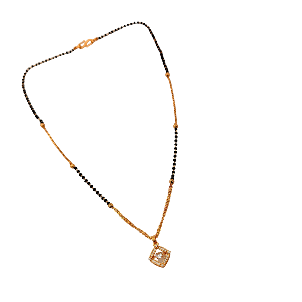Luna Frame Mangalsutra Necklace