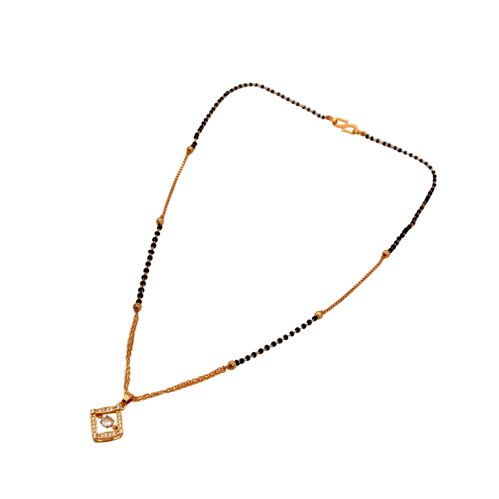 Luna Frame Mangalsutra Necklace