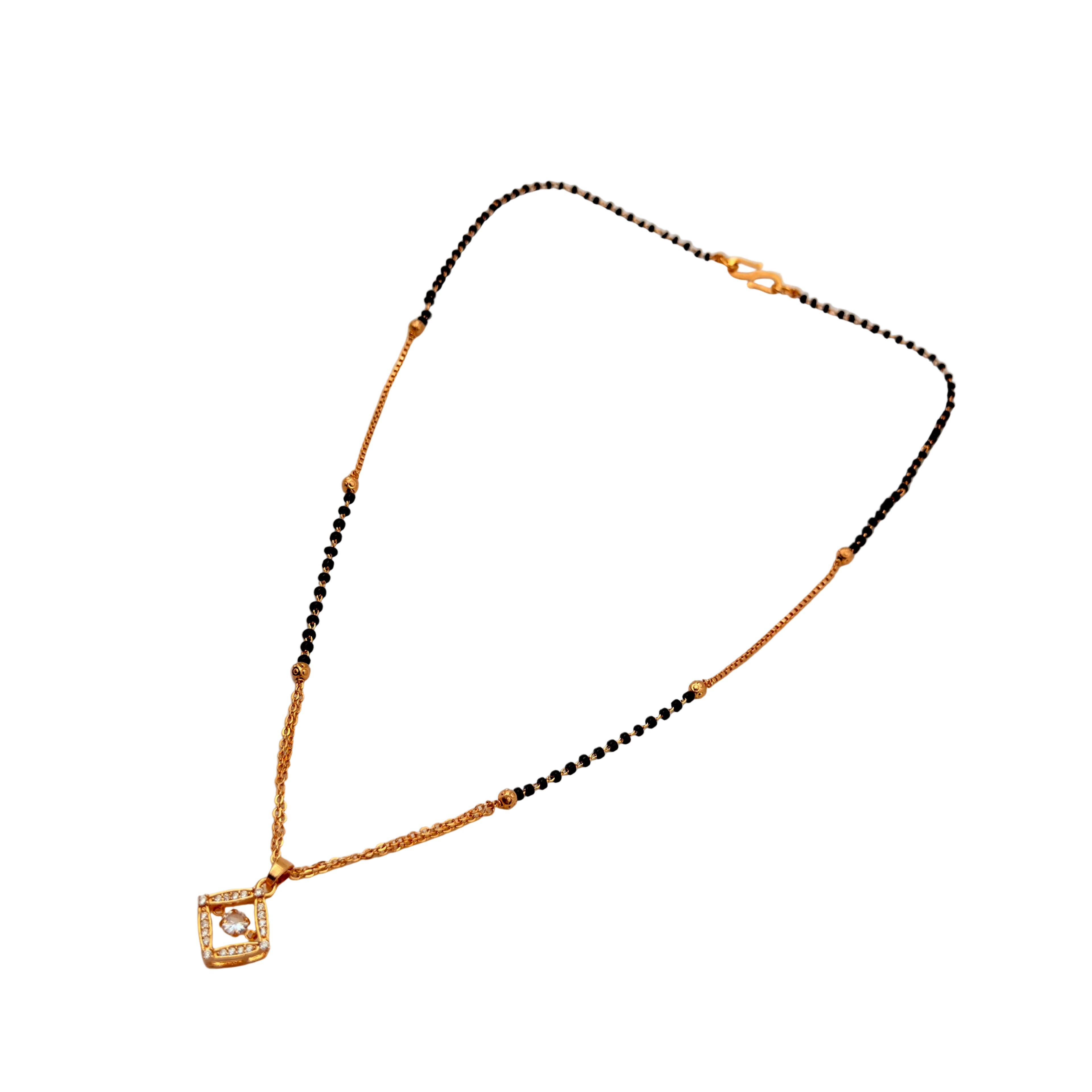 Luna Frame Mangalsutra Necklace