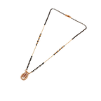 Elara Leaf Bloom Mangalsutra Necklace