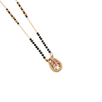 Elara Leaf Bloom Mangalsutra Necklace