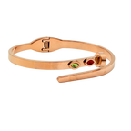 Rose Gold Minimal Gemstone Bracelet