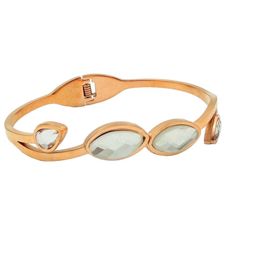 Rose Gold Crystal Elegance Bracelet