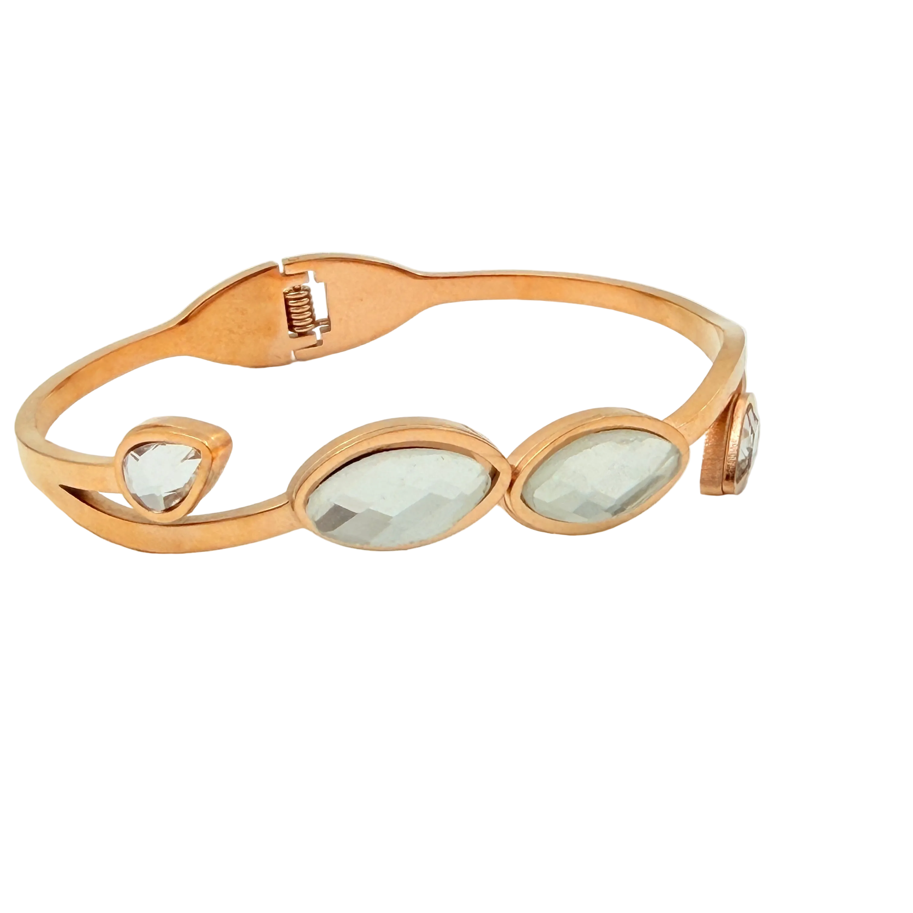 Rose Gold Crystal Elegance Bracelet