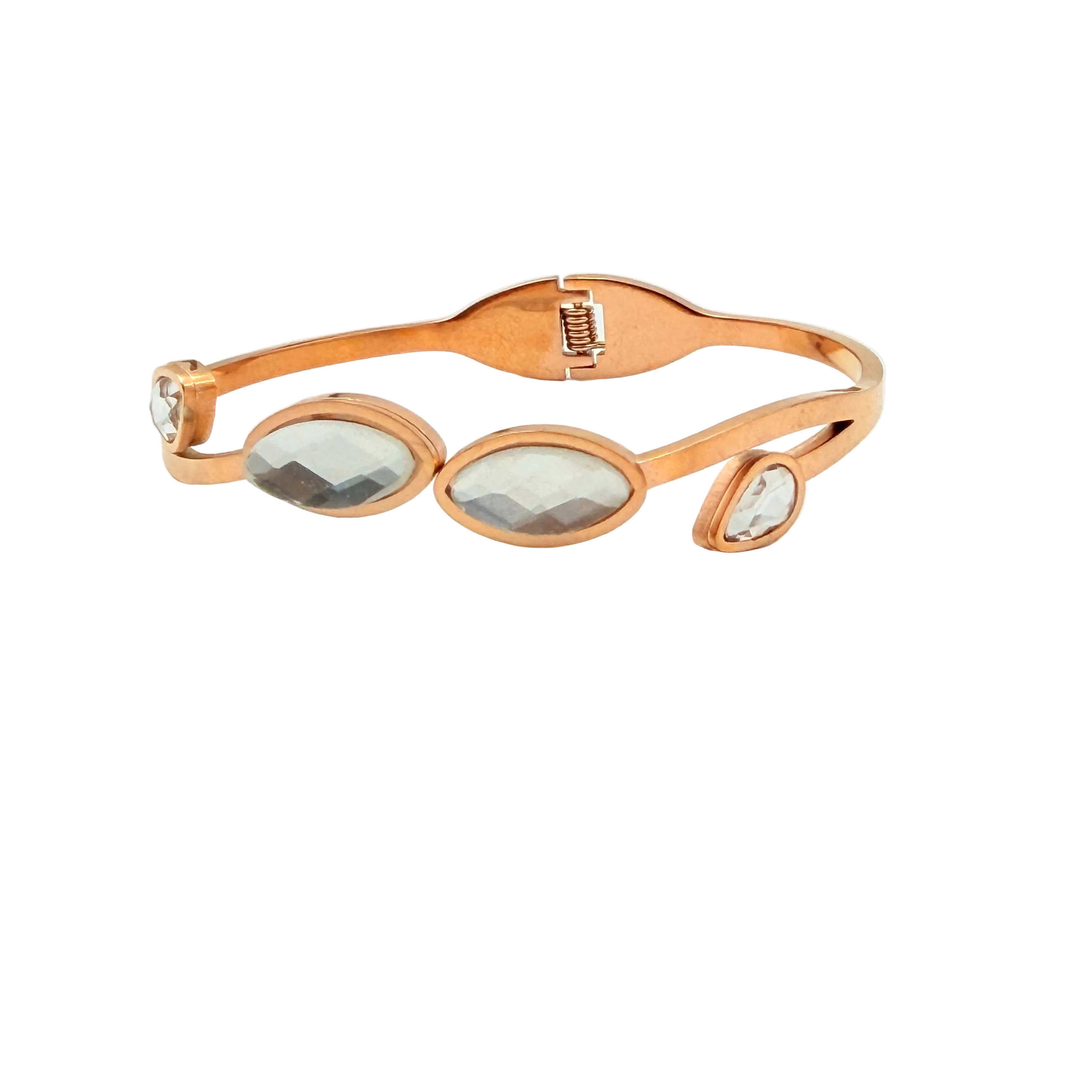 Rose Gold Crystal Elegance Bracelet
