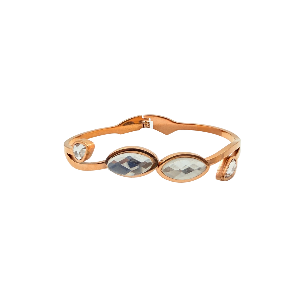 Rose Gold Crystal Elegance Bracelet