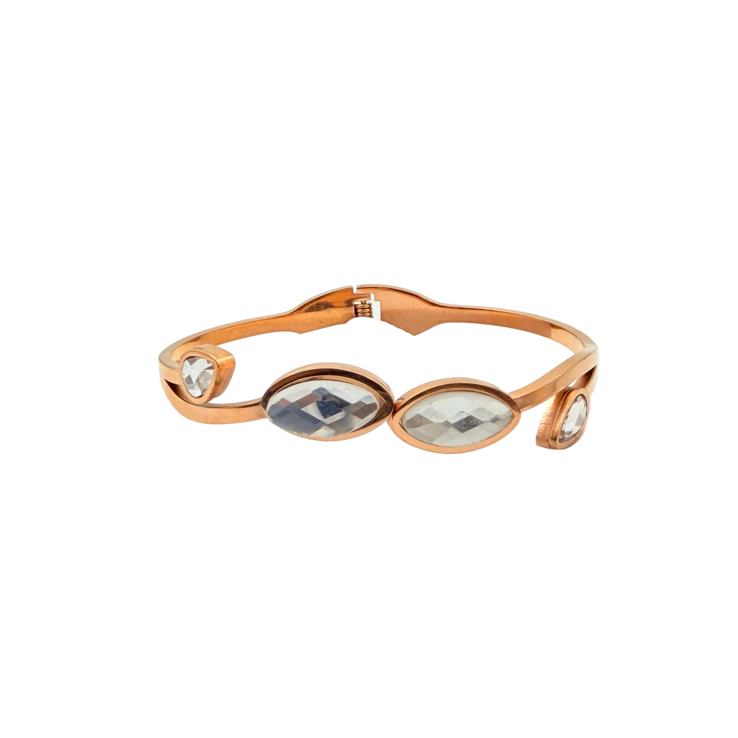 Rose Gold Crystal Elegance Bracelet