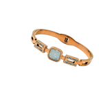 Rose Gold Geometric Crystal Bracelet