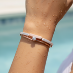 Rose Gold Crystal Elegance Bracelet