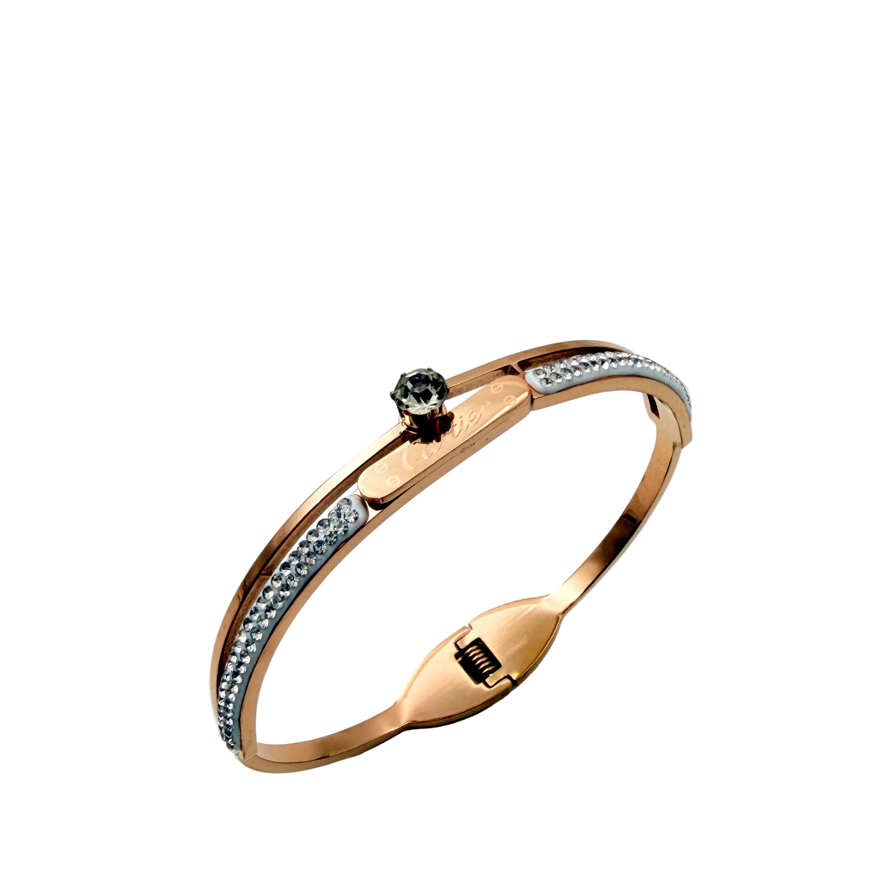 Rose Gold Crystal Elegance Bracelet