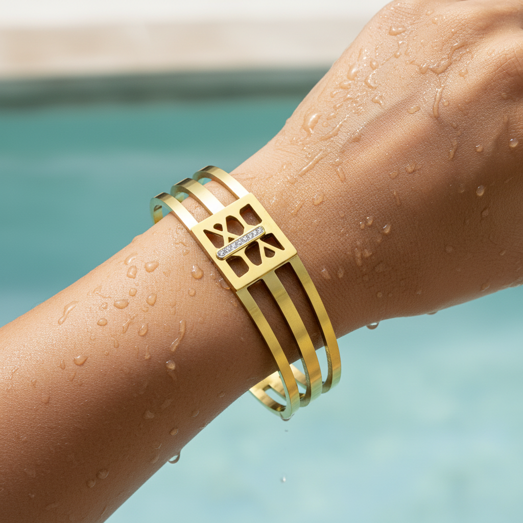 Modern Luxe Geometric Bracelet